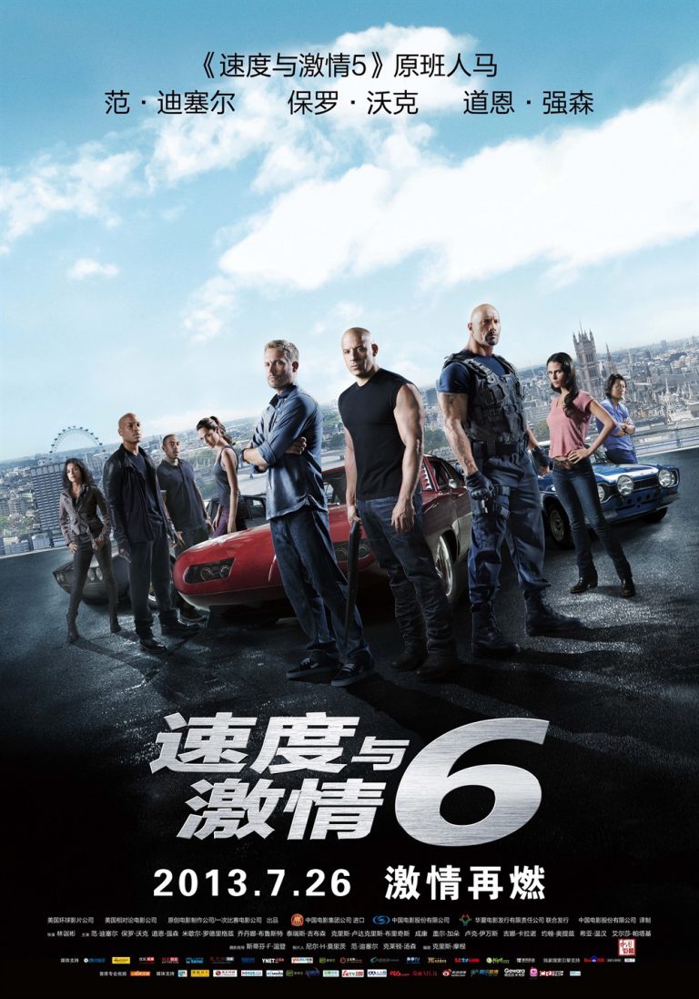 速度与激情6Fast & Furious 6（English）